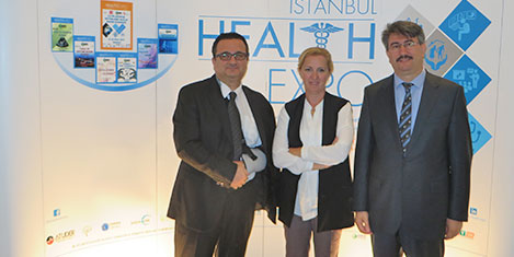 Sağlıkçılar İstanbul Health Expo'da