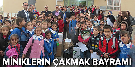 Çakmaktan Vanlı miniklere destek