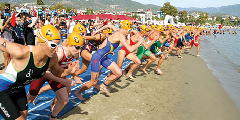 Alanyaya 180 bin sporcu