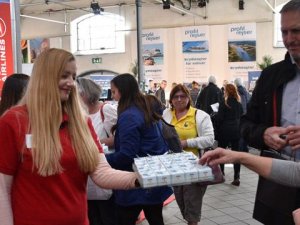 Danimarka turizm fuarında THY baklavaları kapışıldı