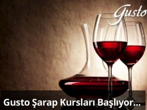 Gusto Şarap Kursları başlıyor