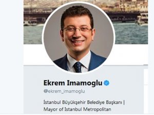 İmamoğlu Twitter'da bio'sunu yeniledi: "İBB  Başkanı" yazdı