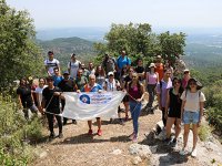 Antalya'da gençler, doğa ile başbaşa kaldı