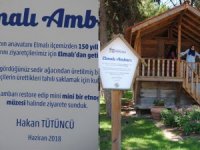 Elmalı'nın asırlık tahıl ambarı Dokuma Park'ta sergileniyor