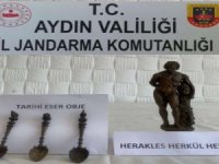 Herakles heykeli ele geçirildi