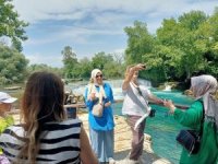 Manavgat Şelalesi'nde turizm sezonu sona erdi