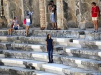 Aspendos'a 'mutfak mermeri'